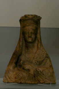 Buste de Perséphone (Nécromanteion d'Ephyra)