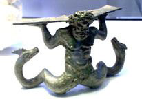 Bronze représentant Triton