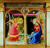L'Annonciation par Fra Angelico