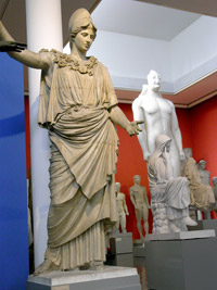 Athéna et Apollon
