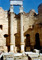 Basilique de Septime Sévère à Leptis Magna