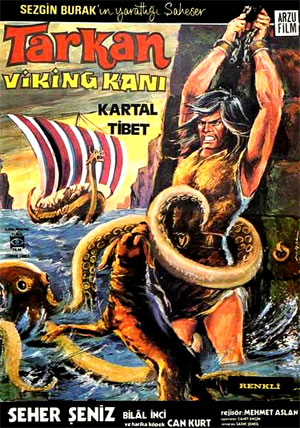 Affiche de Tarkan et les Vikings